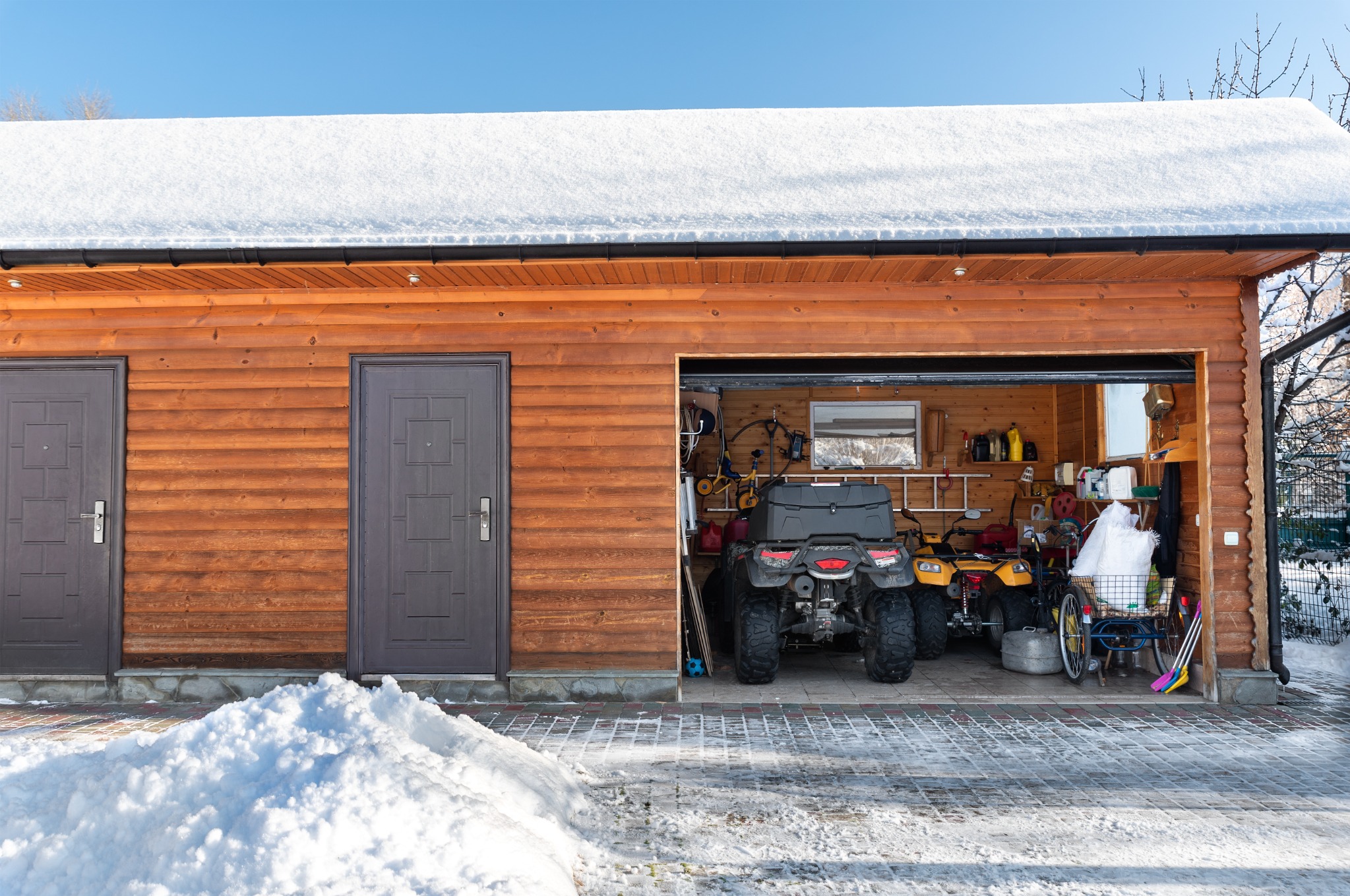 Winter garage